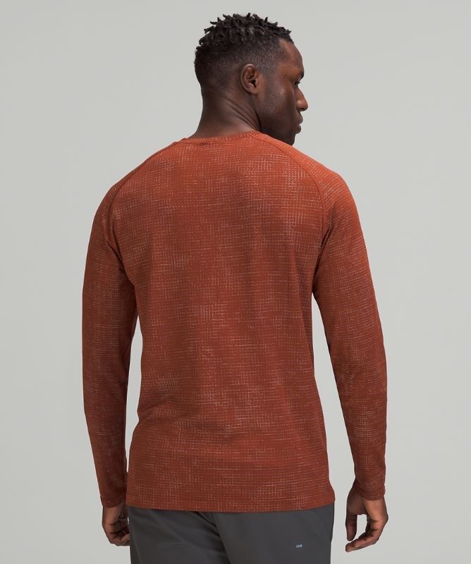 Lululemon Metal Vent Tech Long Sleeve 2.0 Blast Herr Mintgröna Bruna | SGJW-06739