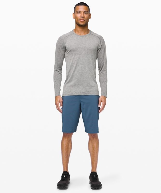 Lululemon Metal Vent Tech Long Sleeve 2.0 Blast Herr Vita | YHSF-53182