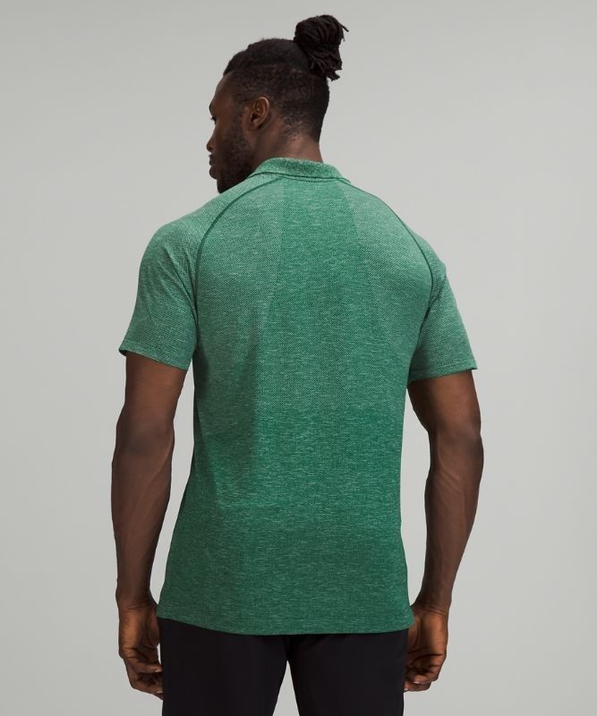 Lululemon Metal Vent Tech Polo 2.0 Blast Herr Mintgröna Gröna | SOBM-13267