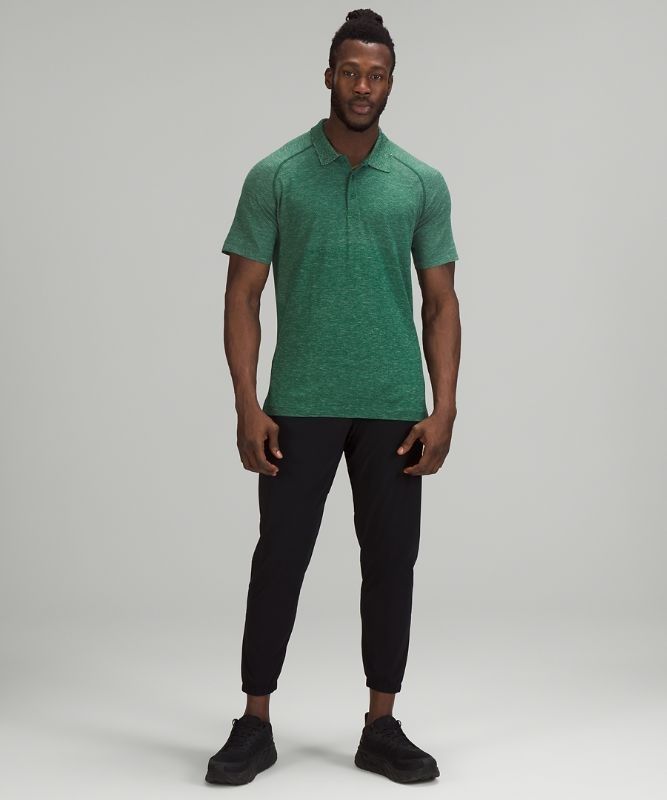 Lululemon Metal Vent Tech Polo 2.0 Blast Herr Mintgröna Gröna | SOBM-13267