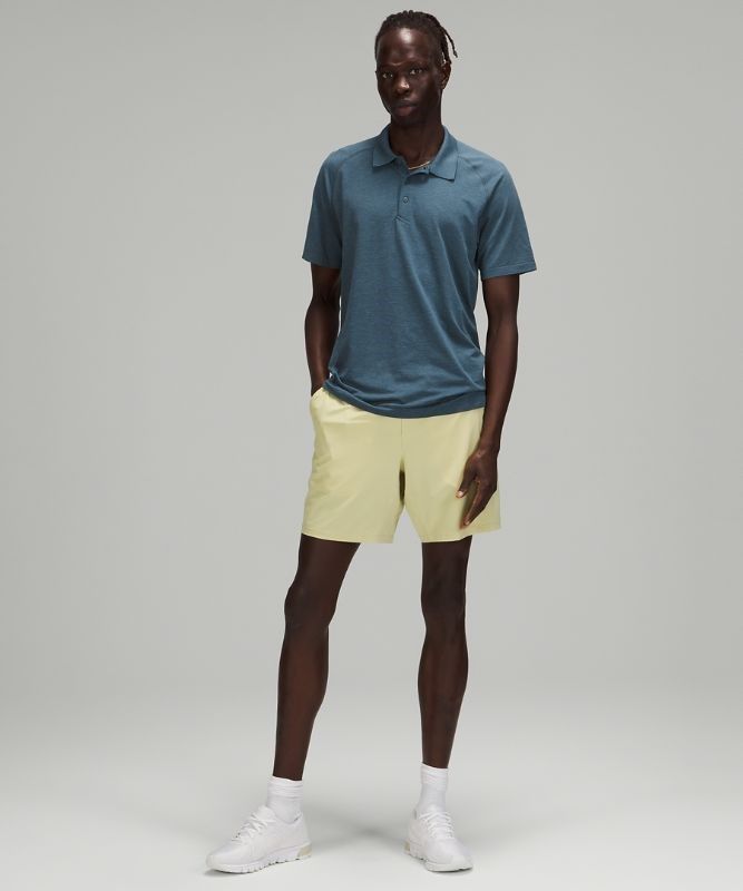 Lululemon Metal Vent Tech Polo 2.0 Blast Herr Blå Blå | NFDU-95716