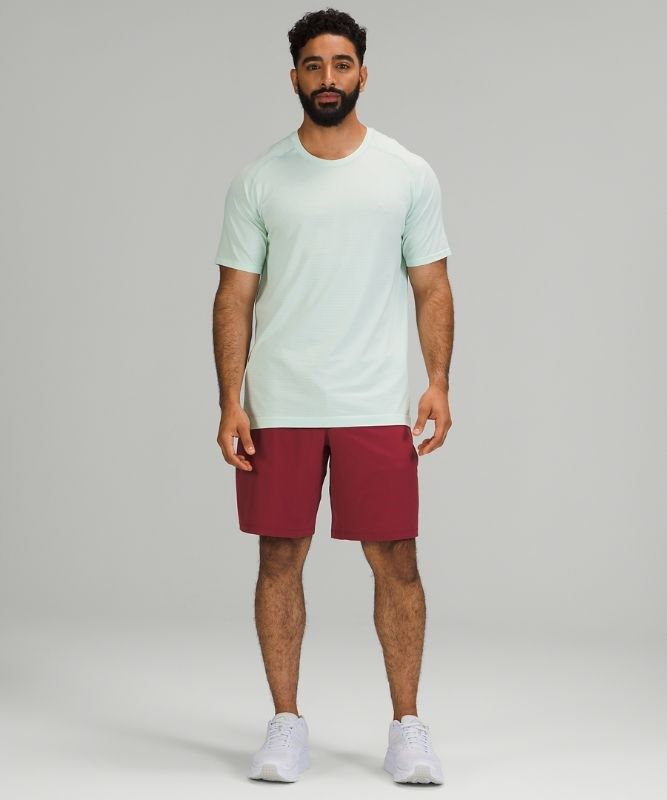 Lululemon Metal Vent Tech SS 2.0 Blast Herr Mintgröna Mintgröna | RBKQ-60854
