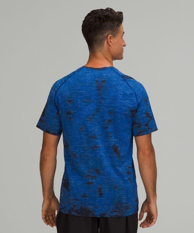 Lululemon Metal Vent Tech Short Sleeve Shirt 2.0 Blast Herr Blå Blå | ILPA-23419
