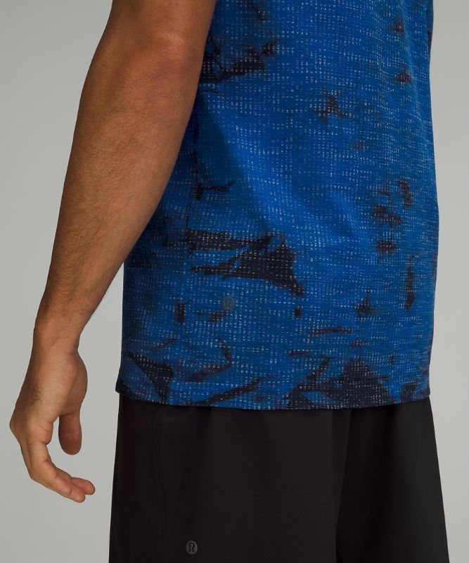 Lululemon Metal Vent Tech Short Sleeve Shirt 2.0 Blast Herr Blå Blå | ILPA-23419