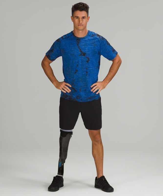 Lululemon Metal Vent Tech Short Sleeve Shirt 2.0 Blast Herr Blå Blå | ILPA-23419