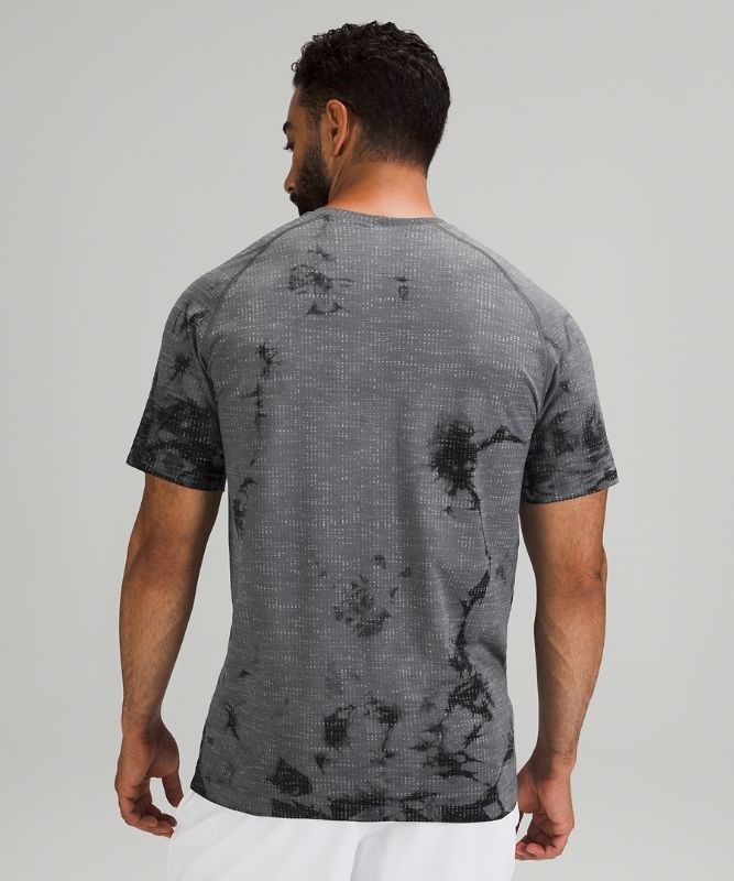 Lululemon Metal Vent Tech Short Sleeve Shirt 2.0 Blast Herr Svarta | XMFC-89273