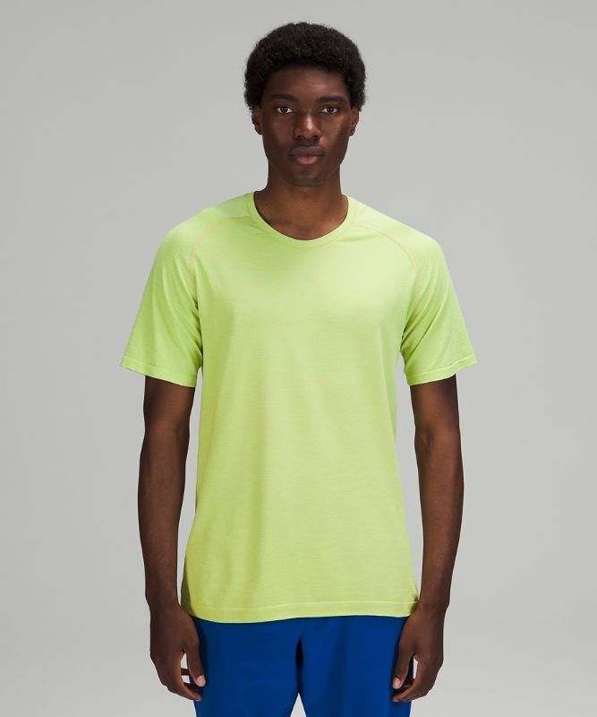 Lululemon Metal Vent Tech Short Sleeve Shirt 2.0 Blast Herr Mintgröna Gröna | UWMG-92684