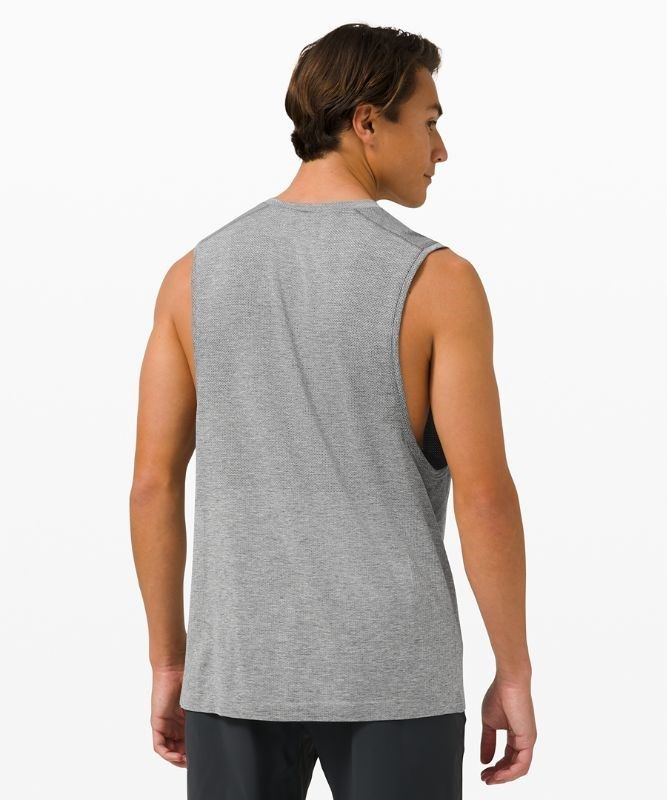 Lululemon Metal Vent Tech Sleeveless 2.0 Blast Herr Vita | BUQW-93746