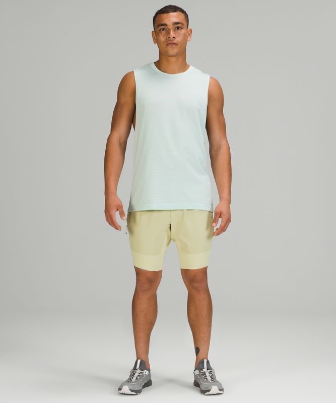 Lululemon Metal Vent Tech Sleeveless 2.0 Blast Herr Mintgröna Mintgröna | AVBW-29157