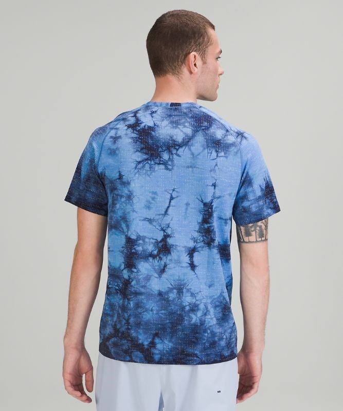 Lululemon Metal Vent Tech T 2.0 Blast Herr Blå Marinblå | OPVN-68290