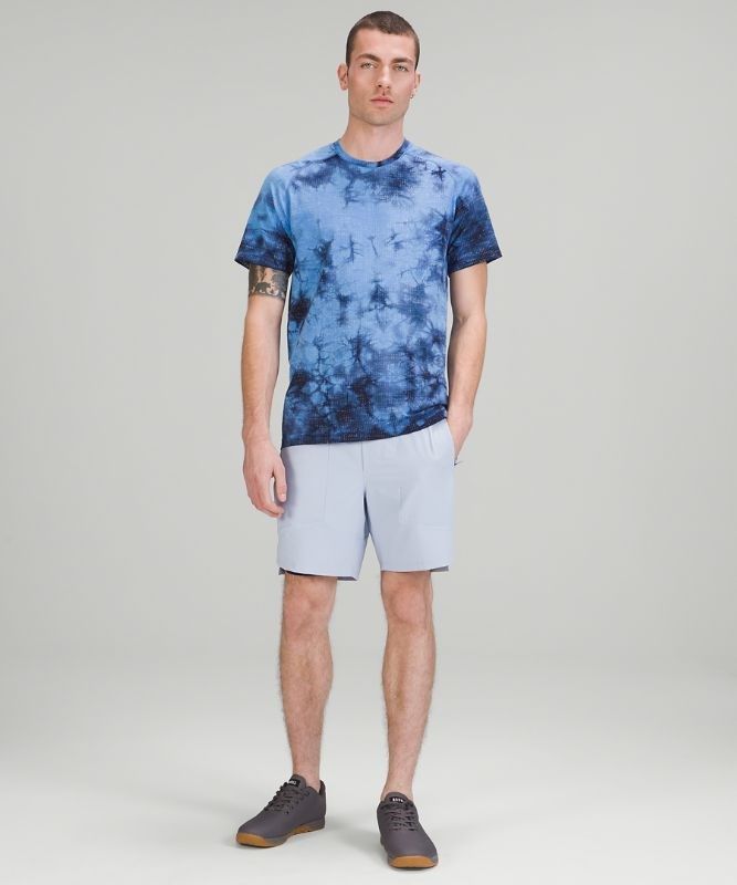 Lululemon Metal Vent Tech T 2.0 Blast Herr Blå Marinblå | OPVN-68290