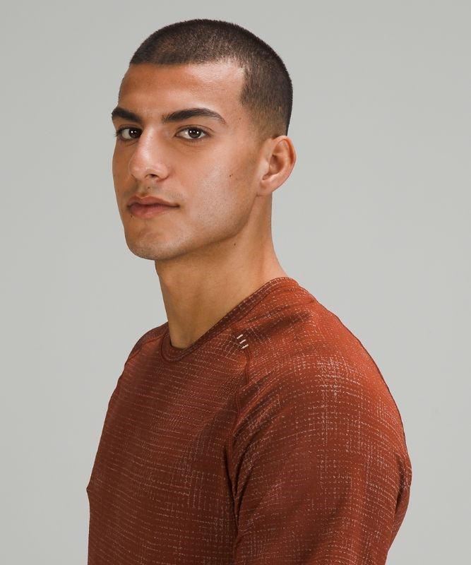 Lululemon Metal Vent Tech T 2.0 Blast Herr Mintgröna Bruna | IGPX-59320