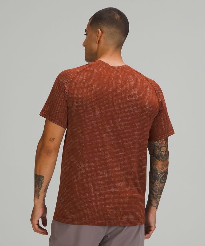 Lululemon Metal Vent Tech T 2.0 Blast Herr Mintgröna Bruna | IGPX-59320