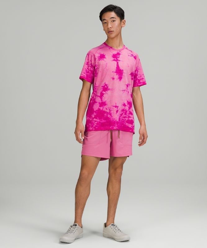 Lululemon Metal Vent Tech T 2.0 Blast Herr Rosa | IDSM-41869