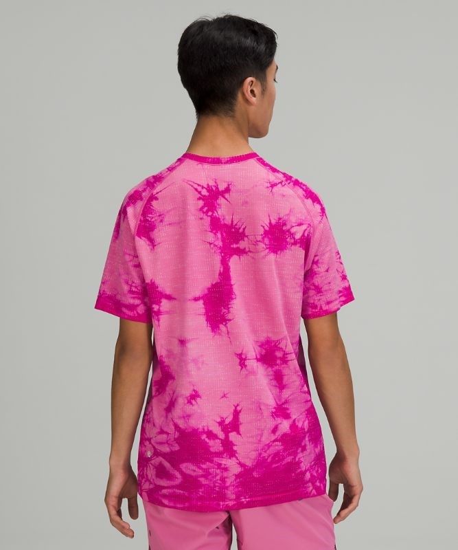 Lululemon Metal Vent Tech T 2.0 Blast Herr Rosa | IDSM-41869