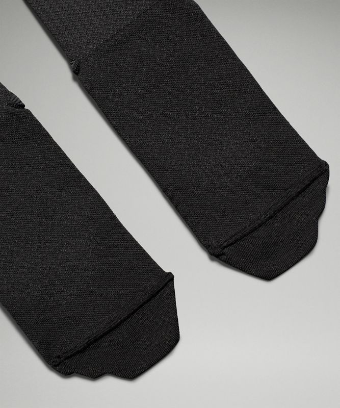Lululemon MicroPillow Compression Knee-High Running Sock Anti-Stink Strumpor Accessories Svarta | NQEY-48067
