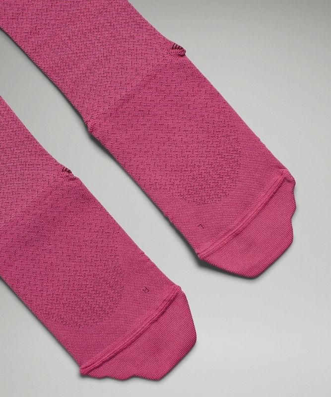 Lululemon MicroPillow Compression Knee-High Running Sock Light Cushioning Strumpor Accessories Rosa | KFYA-49531
