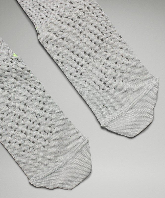 Lululemon MicroPillow Compression Run Strumpor Accessories Mörkgrå Gula | XNZH-58943