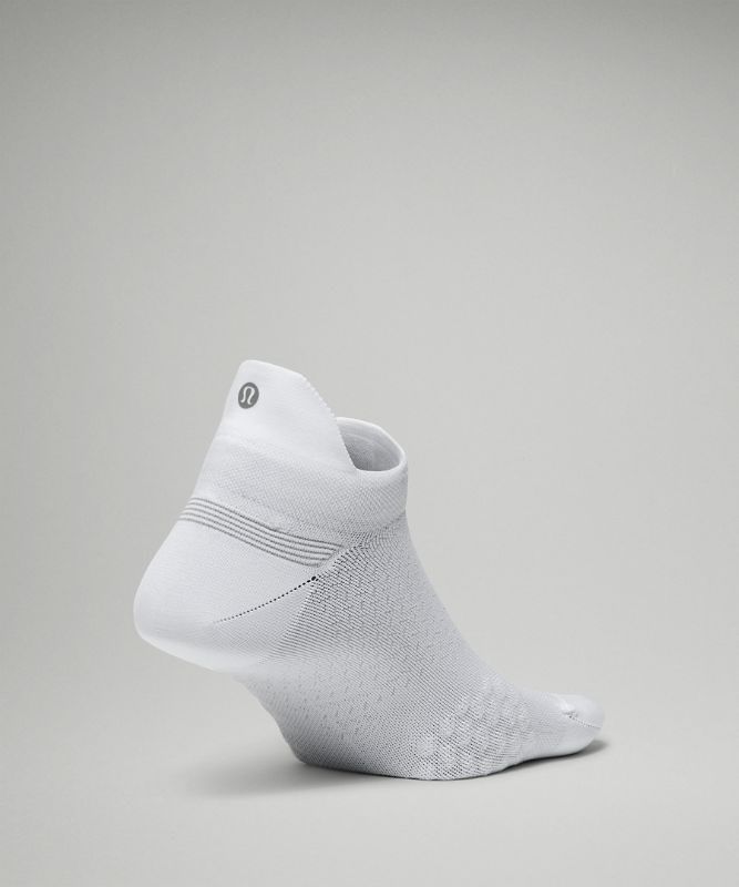 Lululemon MicroPillow Tab Running Sock Light Cushioning Strumpor Accessories Vita | PJOB-46712