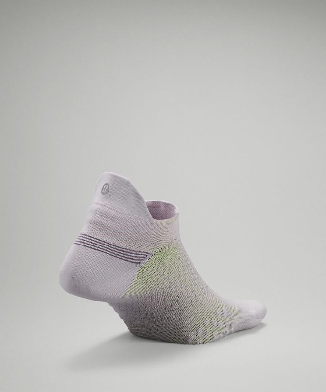 Lululemon MicroPillow Tab Running Sock Light Cushioning Strumpor Accessories Chrome | JHNP-85702