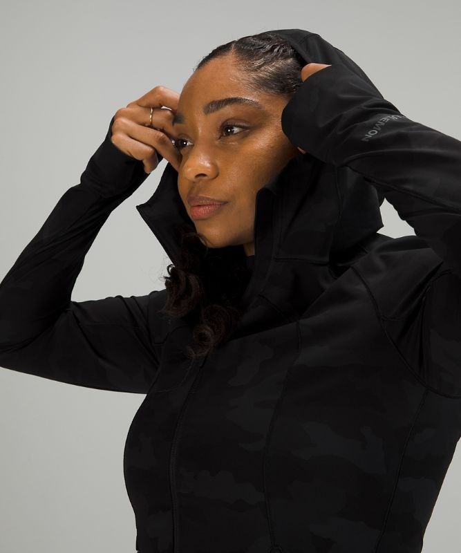 Lululemon Mist Over Windbreaker Jackor Dam Camo Svarta Olika Färger | PNFG-58432