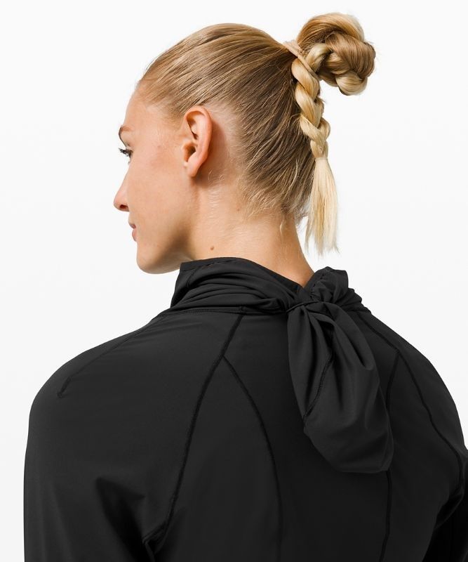 Lululemon Mist Over Windbreaker Jackor Dam Svarta | DAWV-72691
