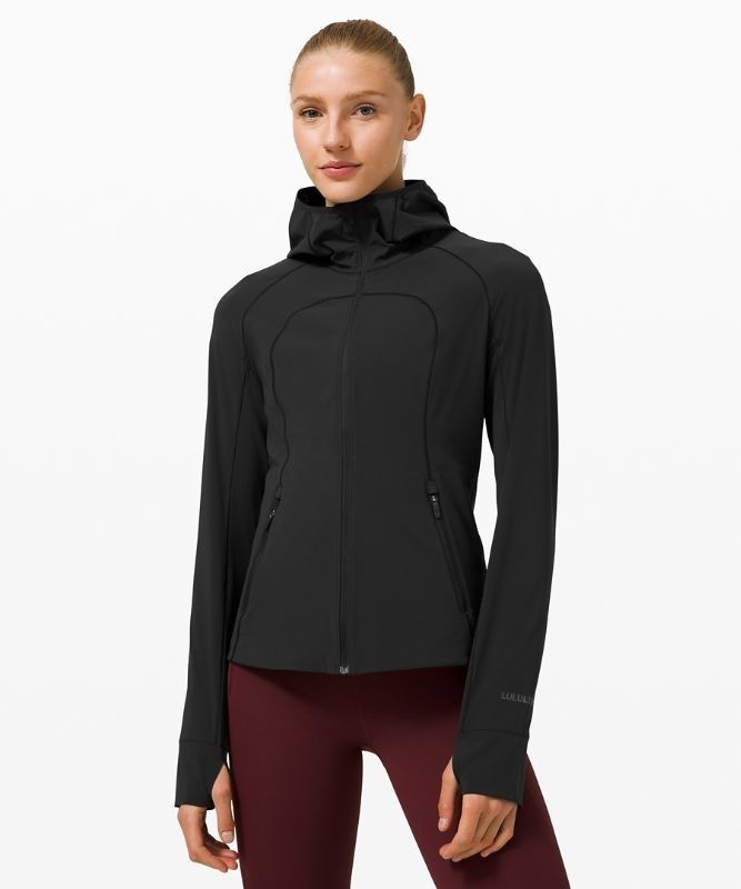 Lululemon Mist Over Windbreaker Jackor Dam Svarta | DAWV-72691