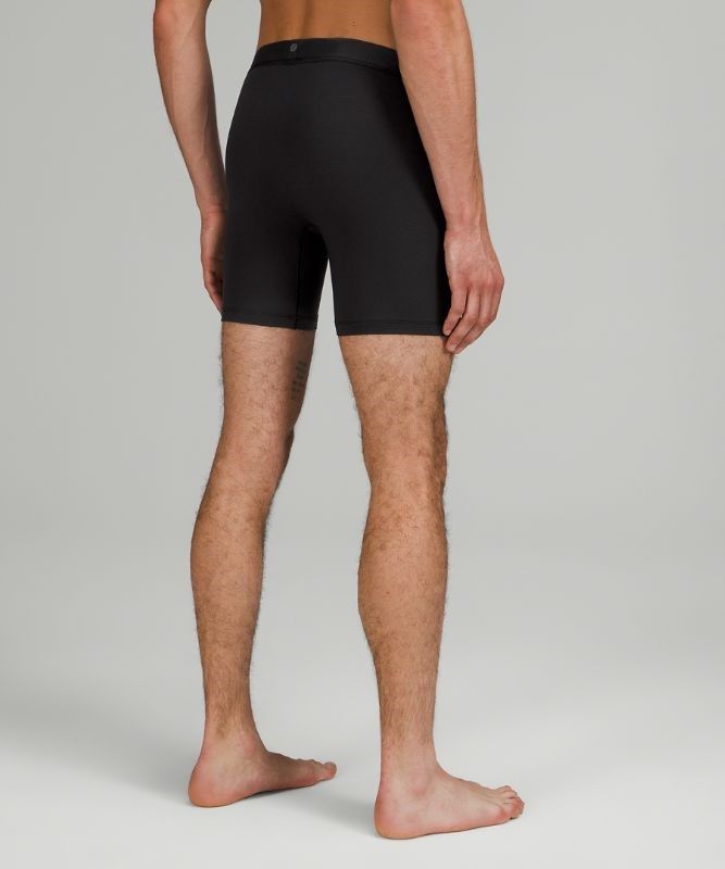 Lululemon Mixed Boxer 3 Pack Long Underkläder Herr Svarta Svarta Svarta | BITO-95682