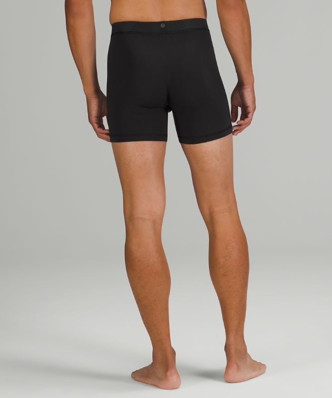 Lululemon Mixed Boxer 3 Pack Underkläder Herr Svarta Svarta Svarta | CMRA-64570