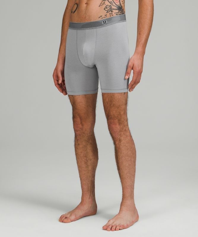Lululemon Mixed Boxer 7 3 Pack Underkläder Herr Svarta Grå Olivgröna | HANP-50716
