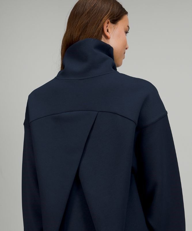 Lululemon Modal-Blend Turtleneck Tunic Tröjor Dam Marinblå | EBQI-04215