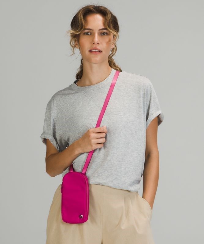 Lululemon Modular Phone Crossbody Bag Väskor Accessories Ripened Raspberry | RPBA-92063