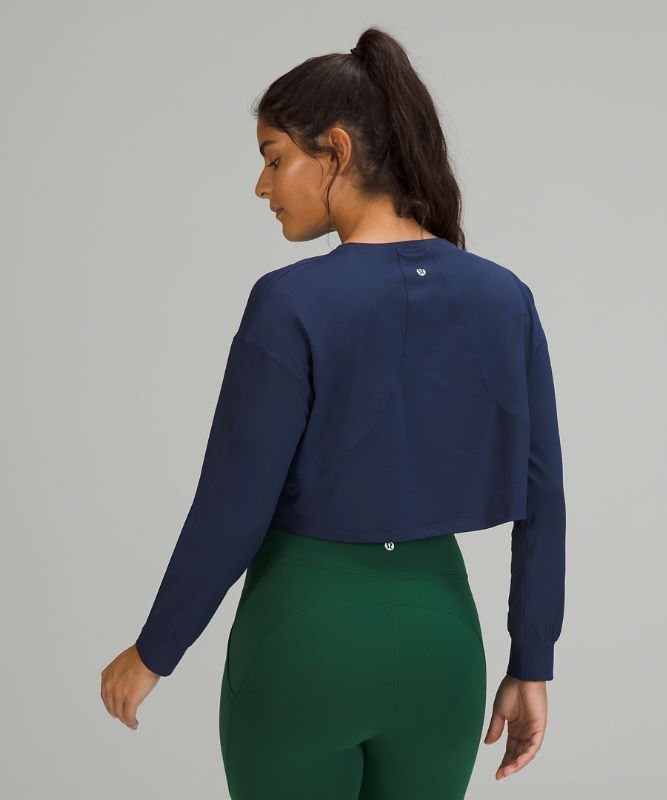 Lululemon Muscle Love Long Sleeve Blast Dam Night Sea | YDCR-05394