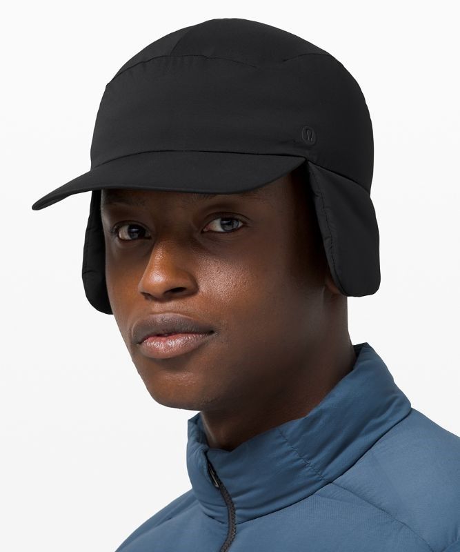 Lululemon Navigation Loft Trapper Hat Hatt Accessories Svarta | VMRY-97482