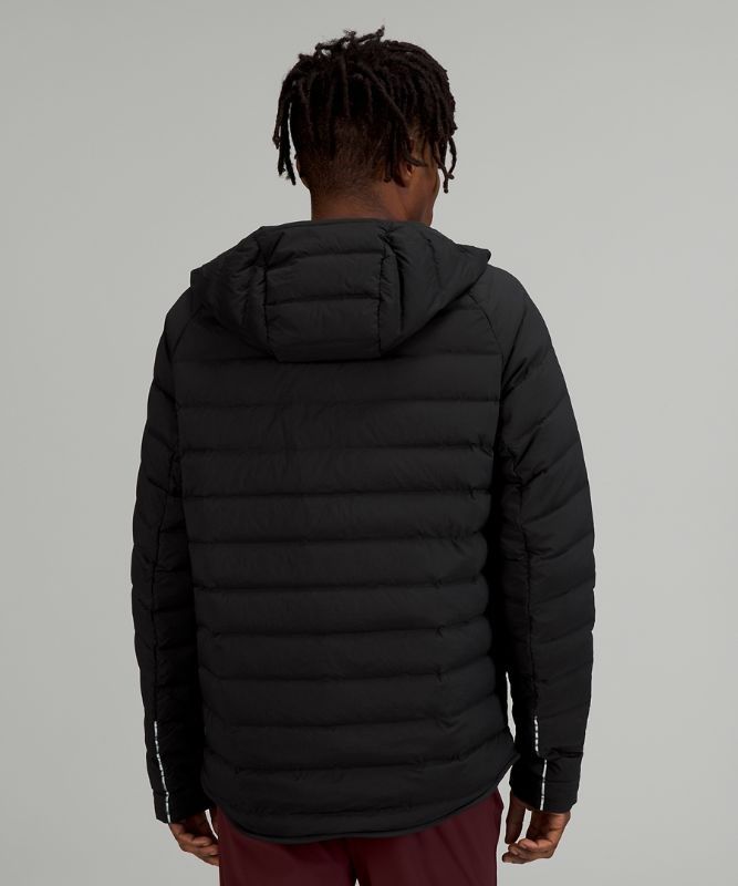 Lululemon Navigation Stretch Down Anorak Jackor Herr Svarta | EQPF-45783