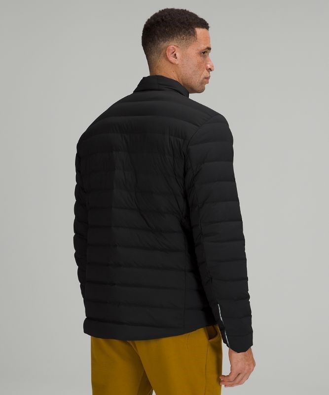 Lululemon Navigation Stretch Down Jacket Jackor Herr Svarta | VQDZ-25176