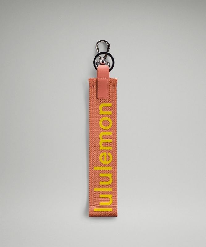 Lululemon Never Lost Keychain Väskor Accessories Rosa | QRXB-57231
