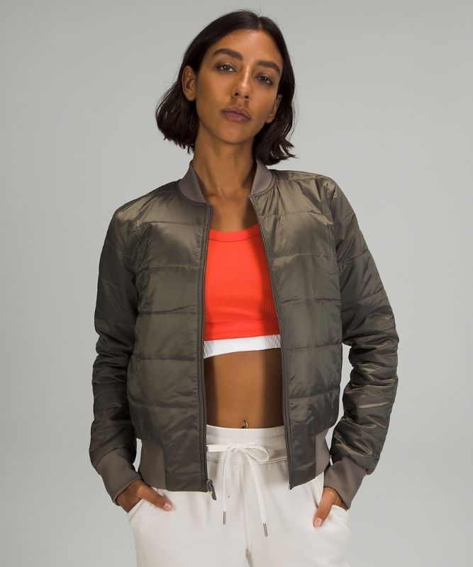 Lululemon Non-Stop Bomber Jackor Dam Rover | TXPD-82954