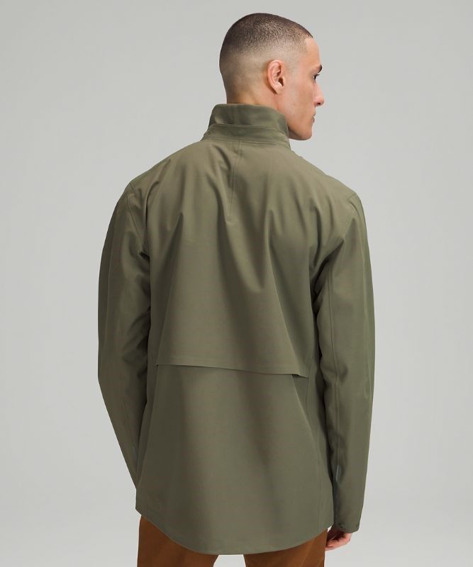 Lululemon Outpour StretchSeal Field Jacket Jackor Herr Olivgröna | XEYT-20394