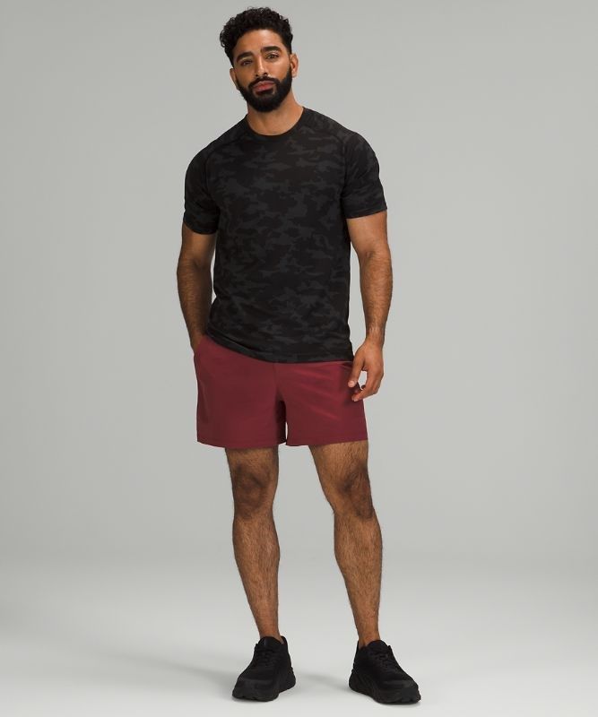Lululemon Pace Breaker Lined Short 5 Shorts Herr Vinröda | WVLJ-26913