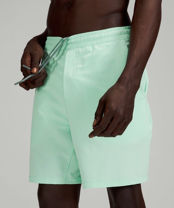 Lululemon Pace Breaker Lined Short 7 Shorts Herr Mintgröna | NLPI-73154