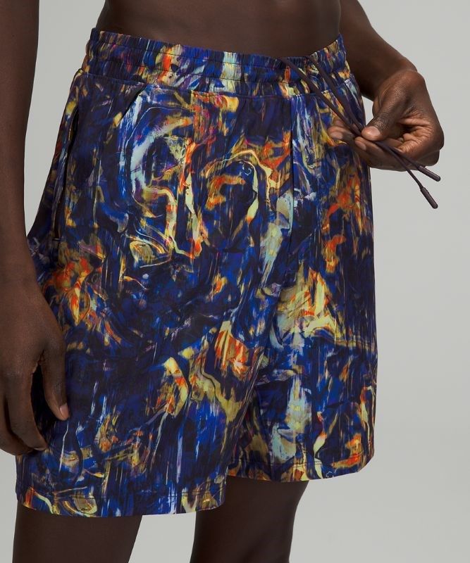 Lululemon Pace Breaker Lined Short 7 Shorts Herr Blå Olika Färger | KDIS-86172
