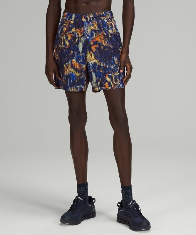 Lululemon Pace Breaker Lined Short 7 Shorts Herr Blå Olika Färger | KDIS-86172