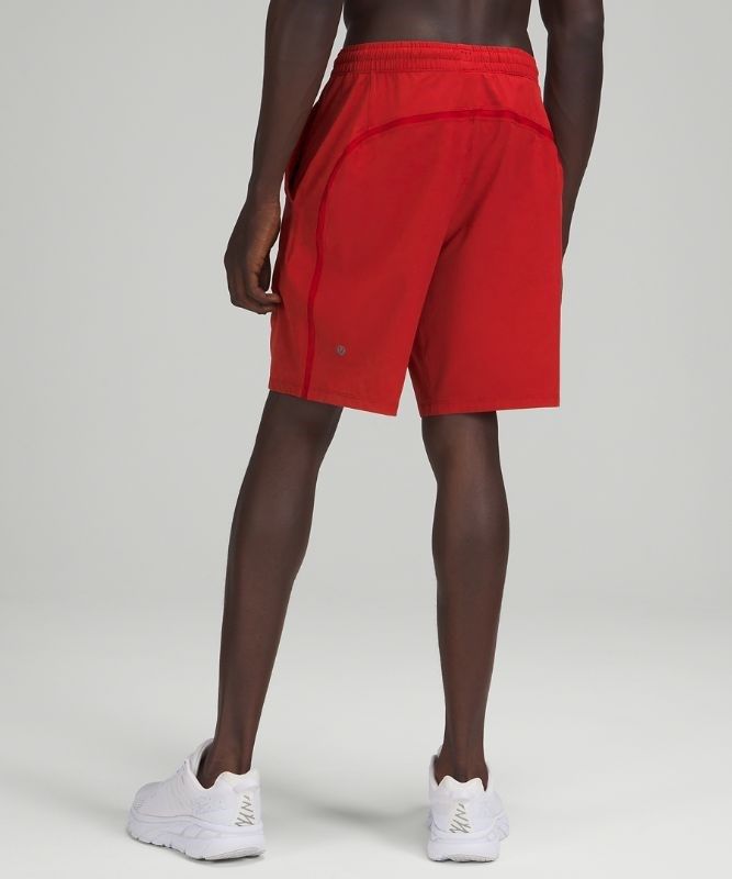Lululemon Pace Breaker Linerless Short 9 Shorts Herr Röda | KCJL-42389