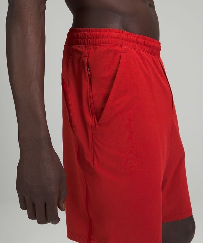Lululemon Pace Breaker Linerless Short 9 Shorts Herr Röda | KCJL-42389