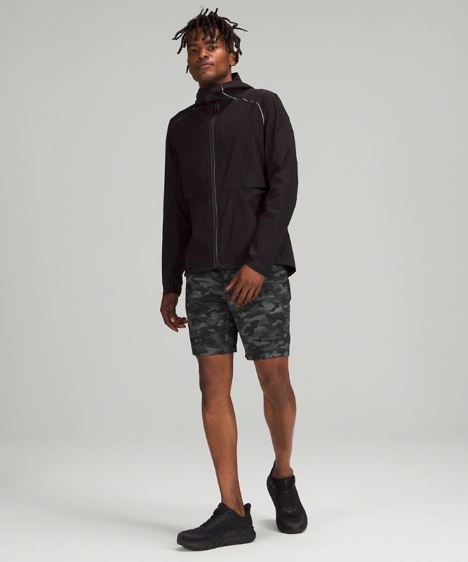 Lululemon Pace Breaker Linerless Short 9 Shorts Herr Camo Svarta | ILTG-03614
