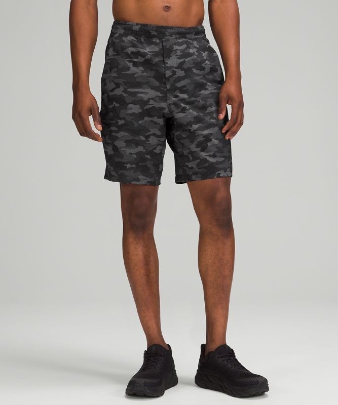 Lululemon Pace Breaker Linerless Short 9 Shorts Herr Camo Svarta | ILTG-03614