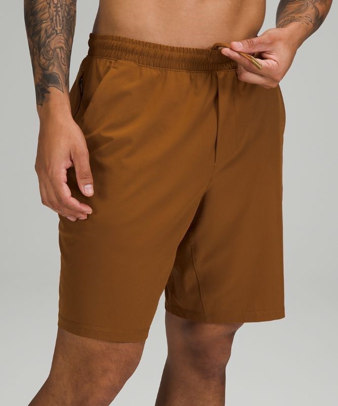 Lululemon Pace Breaker Linerless Short 9 Shorts Herr Koppar Bruna | GUPL-85014