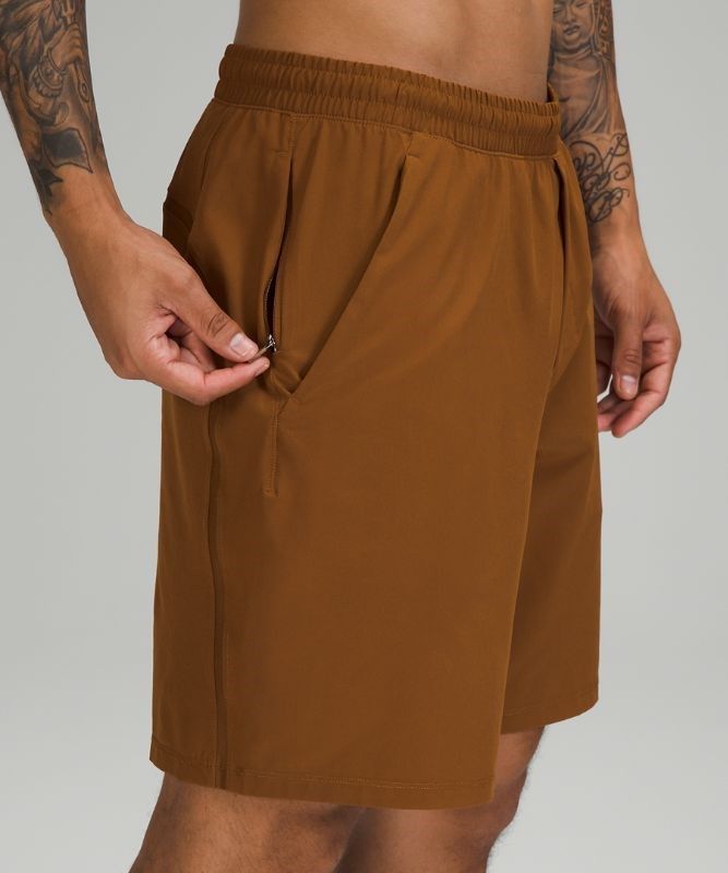 Lululemon Pace Breaker Linerless Short 9 Shorts Herr Koppar Bruna | GUPL-85014