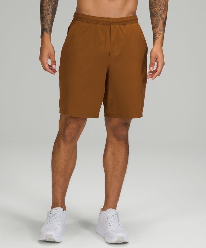 Lululemon Pace Breaker Linerless Short 9 Shorts Herr Koppar Bruna | GUPL-85014